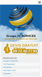 Mobile Screenshot of groupe-2v-services.com